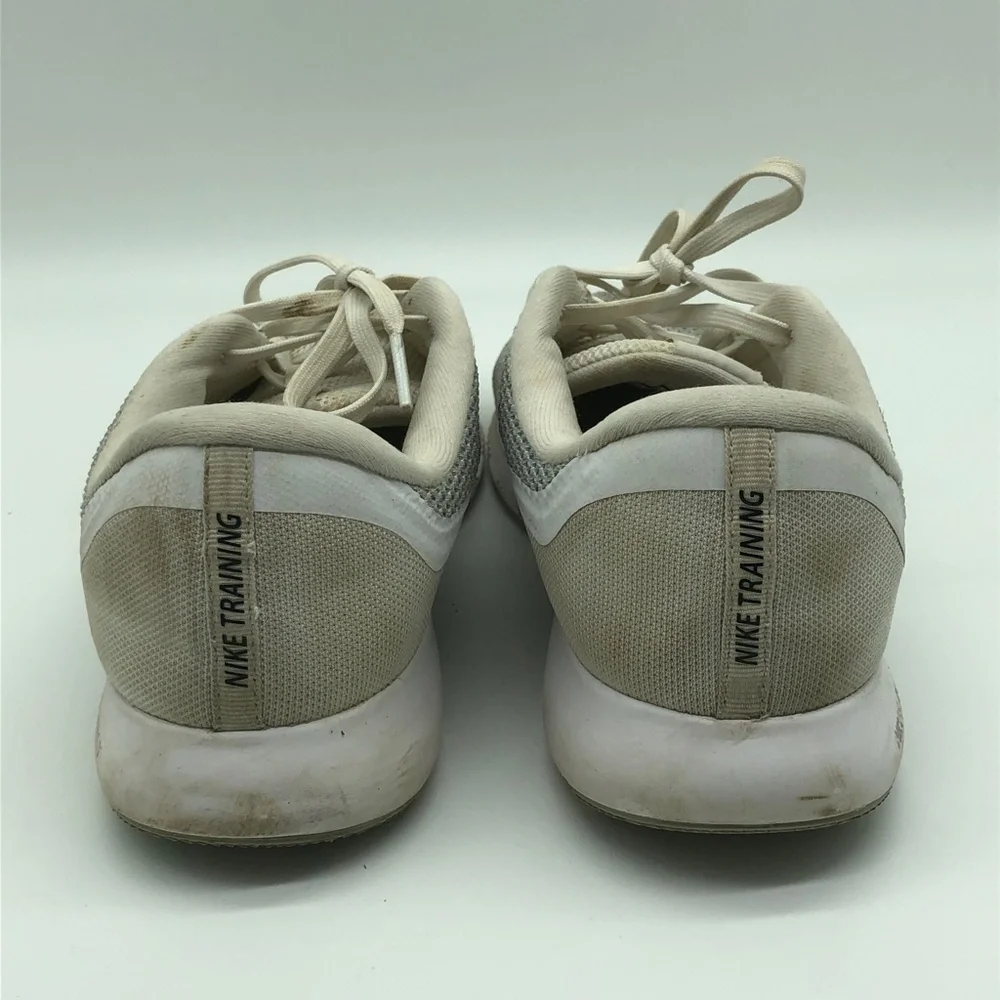Nike Running Shoes Women's 9.5 Flex TR7 Mesh White/Grey Athletic Sneakers